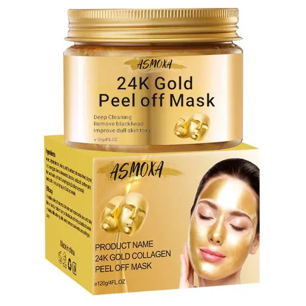 Asmoxa 24K Gold gel maska za lice
